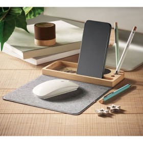 Chargeur Sans Fil Bambou 15W Pandu 