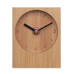Horloge De Table En Bambou Clambu 