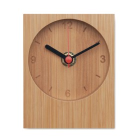 Horloge De Table En Bambou Clambu 