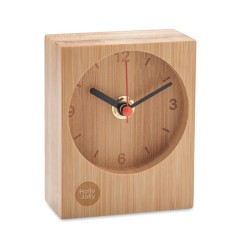 Horloge De Table En Bambou Clambu 