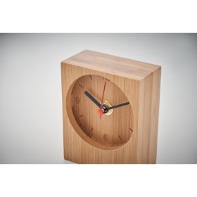 Horloge De Table En Bambou Clambu 