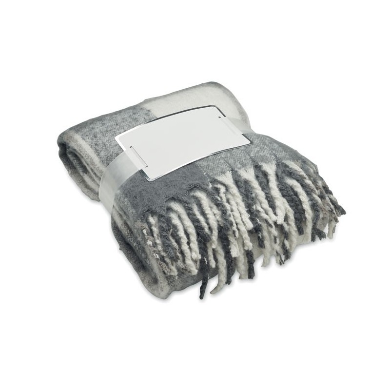 Couverture En Mohair À Carreaux Quet 