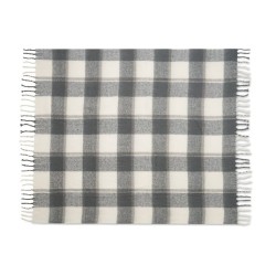 Couverture En Mohair À Carreaux Quet 