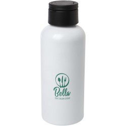 Bouteille d’eau Trinity de 600 ml en aluminium recyclé certifié RCS et couvercle en rPET 