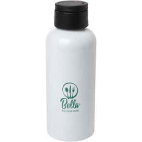 Bouteille d’eau Trinity de 600 ml en aluminium recyclé certifié RCS et couvercle en rPET 