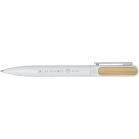 Stylo bille en aluminium recyclé Blanca 