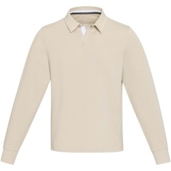 Sweatshirt de rugbyen coton organique GOTS Clyde unisexe 
