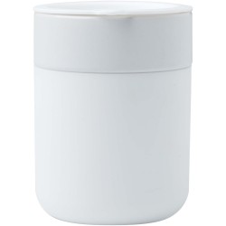 Gobelet en céramique Java de 330 ml avec revêtement en silicone et couvercle en plastique 
