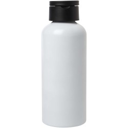Bouteille d’eau Trinity de 600 ml en aluminium recyclé certifié RCS et couvercle en rPET 