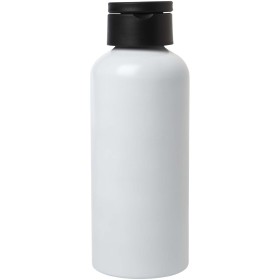 Bouteille d’eau Trinity de 600 ml en aluminium recyclé certifié RCS et couvercle en rPET 