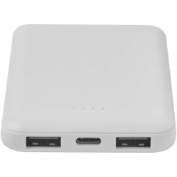 Batterie de secours en plastique recyclé Asama type-C de 5 000 mAh 
