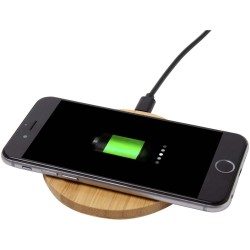 Tapis de charge sans fil en bambou Essence de 15 W 