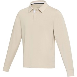Sweatshirt de rugbyen coton organique GOTS Clyde unisexe 