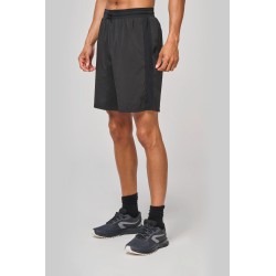 Short écoresponsable 2 en 1 avec sous short intégré homme 