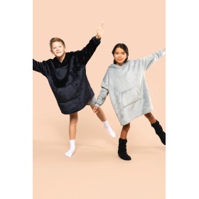 Plaid poncho enfant 