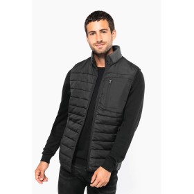 Bodywarmer bi-matiére homme  