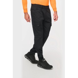 Pantalon cargo unisexe avec bas élastiqué 