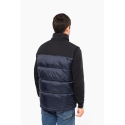 Bodywarmer matelassé bi-ton unisexe 