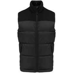 Bodywarmer matelassé bi-ton unisexe 