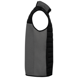 Bodywarmer bi-matiére homme  