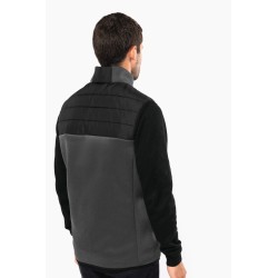 Bodywarmer bi-matiére homme  