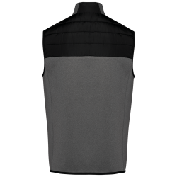 Bodywarmer bi-matiére homme  