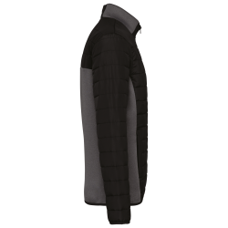 Veste bi-matiére homme 