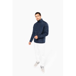 Veste bi-matiére homme 