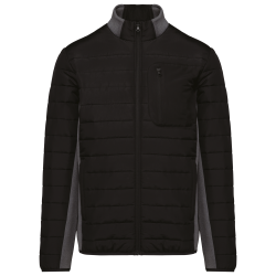 Veste bi-matiére homme 
