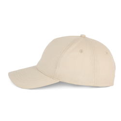 Casquette en coton et polyester recyclés K-loop tracking - 5 panneaux 