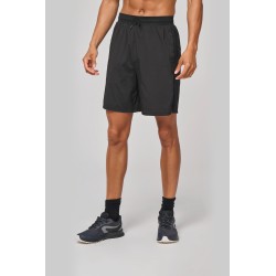 Short écoresponsable 2 en 1 avec sous short intégré homme 