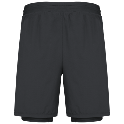 Short écoresponsable 2 en 1 avec sous short intégré homme 
