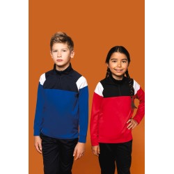 Sweat d'entrainement 1/4 zip enfant 
