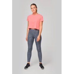 Crop top triblend femme 