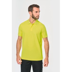 Polo unisexe écoresponsable coton/polyester  
