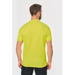 Polo unisexe écoresponsable coton/polyester  
