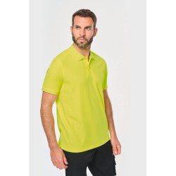 Polo unisexe écoresponsable coton/polyester  