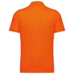 Polo unisexe écoresponsable coton/polyester  