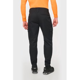 Pantalon cargo unisexe avec bas élastiqué 