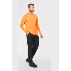 Pantalon cargo unisexe avec bas élastiqué 