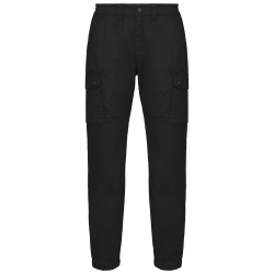 Pantalon cargo unisexe avec bas élastiqué 