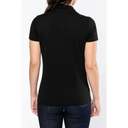 Polo Supima manches courtes femme 