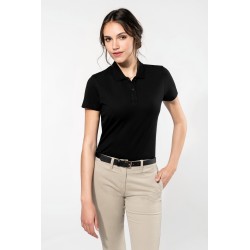 Polo Supima manches courtes femme 