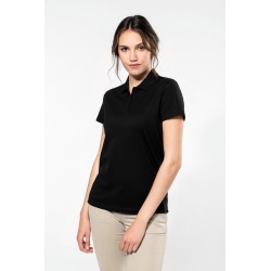 Polo Supima manches courtes femme 