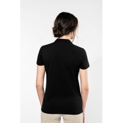 Polo Supima manches courtes femme 