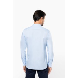 Chemise popeline manches longues homme 