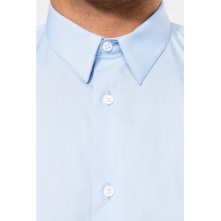 Chemise popeline manches longues homme 