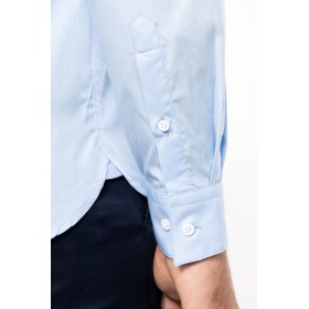 Chemise popeline manches longues homme 