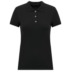 Polo piqué manches courtes femme 