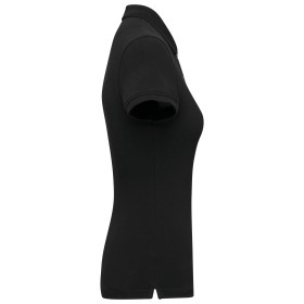 Polo piqué manches courtes femme 